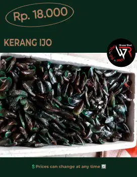 Kerang ijo | wr frozen food