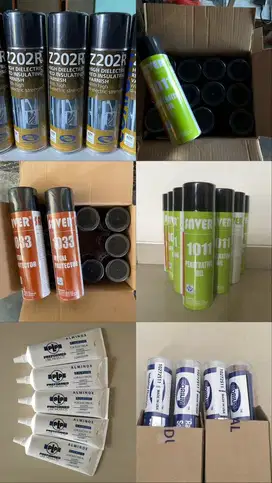 Contact cleaner, penetrating oil, corium Z202R insulating varnish