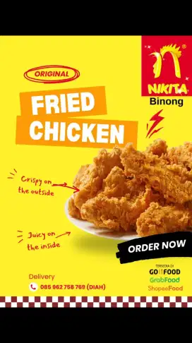 Lowongan kerja jaga fried chicken