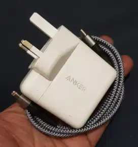 Charger ORI Anker EX pake iphone 12pro Fast 30watt siap pake