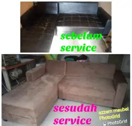 Service sofa & custom sofa baru