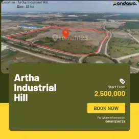 Available Kavling Industri 15 Hektar Artha Industrial Hill Karawang