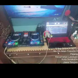 Alat Dj Disk Jokeey Denon MC 4000 bukan xdj ddj cdj numark traktor