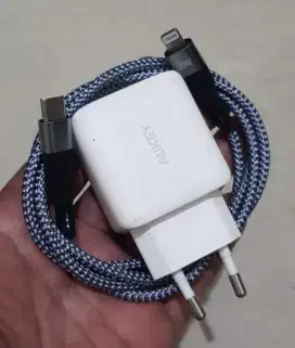 Charger ORI Aukey EX pake iphone 12pro Fast 20watt siap pake