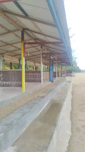 Dijual  vila aula depan pantai dan lahan kosang