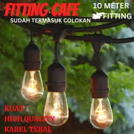 Piting Kabel Lampu Cafe 10Meter