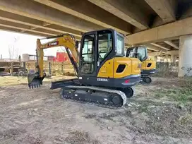 Setara Komatsu PC60 SANY TZCO XCMG Excavator China Tangguh Kelas 6 Ton