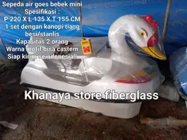 sepeda air bebekkan angsa mini/bebek engkol/perahu bebek termurah!