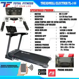 Ready treadmill terlaris di banjarmasin bergaransi resmi