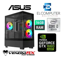 CPU CORE i3 GEN10 | GTX 1660 SUPER | RAM 16GB - GAMING DESAIN EDITING