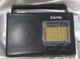 KOLEKSI RADIO JADUL CLARITY FM/TV (COLLECTOR ONLY)