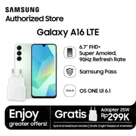 PROMO SAMSUNG A16 (8/128) GARANSI RESMI GRATIS ONGKIR