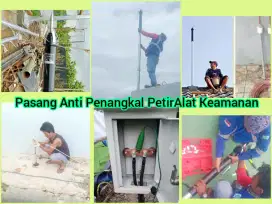 Layanan Jasa Pasang Baru Penangkal Petir Dan Instalasi