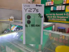 Vivo Y27s 8/128 Baru, Mulus, Lengkap Segel Pastinya,