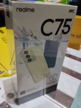 REALME C75 NFC RAM 8GB+128GB. BARU. GARANSI RESMI. BISA COD