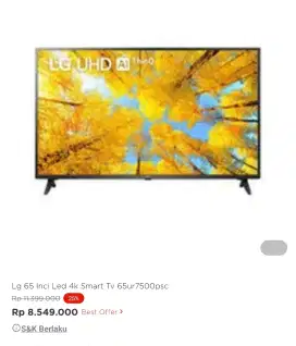 smart tv promo murah bisa cicilan syarat ktp tanpa dp