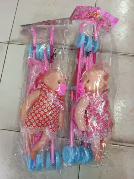 Mainan anak stroler bayi