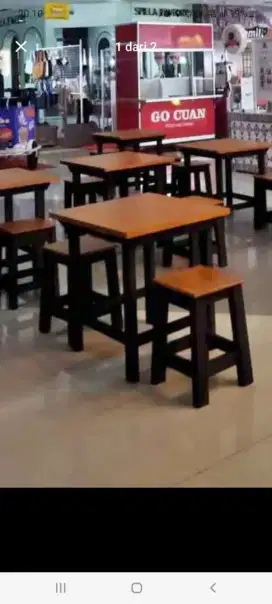 Set meja kursi makan
