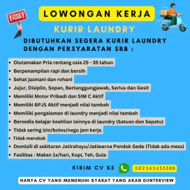 Loker Kurir Laundry