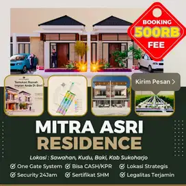 Rumah Murah Solo Baru Cluster Mitra Asri Solobaru