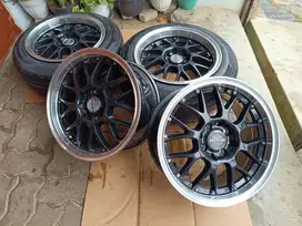 Velg HSR R15 Lebar 7/8 dobel PCD