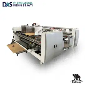 Mesin Semi Automatic Double Pieces of Folder Gluer