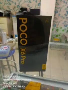 Poco X6 pro 5G 12/512gb baru garansi resmi bisa TT Kredit