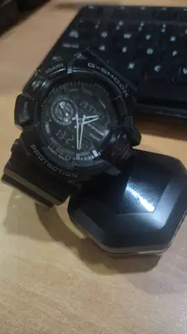 Di jual casio G-shock GA 400 1 BDR Men digital analog dial black resin