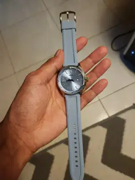 Dijual Fossil Jam Tangan Analog - Belmar Three - Hand Date Pale Blue