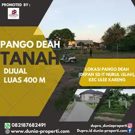 PANGO DEAH- Tanah Dijual Dengan Luas 306 m Kec. Ulee Kareng Banda Aceh