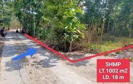 Tanah dijual murah Pekarangan di Srimpi Karangmojo Gunungkidu