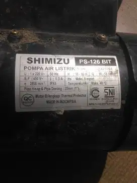 pompa air merk Shimizu