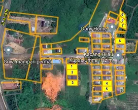 9unit kavling murah di griya mampari paringin