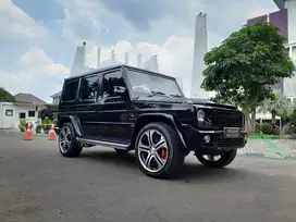 Mercy G55 AMG tahun 2011 black on black low km 20rb an