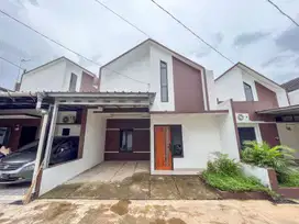 Rumah Minimalis Modern 10 Menit ke Stasiun Depok SHM Siap Huni J-22384