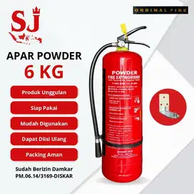 TABUNG APAR KAP. 6KG JENIS ISI POWDER