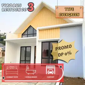 RUMAH DP 0% Angsuran 1jt an