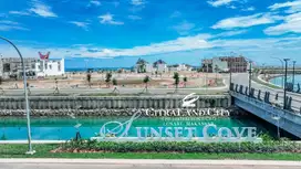 DIJUAL TANAH KAVLING CPI SUNSET COVE BARAT HADAP LAUT HARGA MURAH