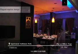 Dijual Apartement Sudirman Park Middle Floor 2BR Full Furnished