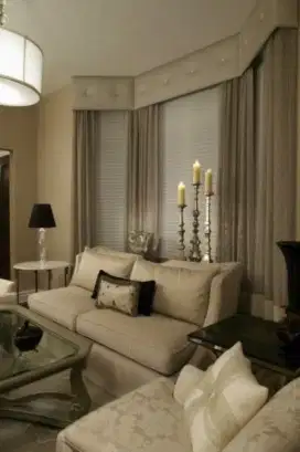 Jual tirai jendela gordyn hordeng gorden wallpaper dinding rollblind v
