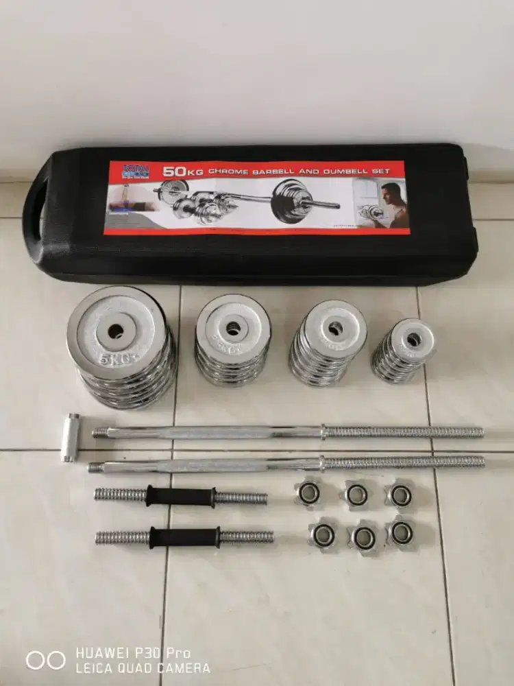 Free ongkir Alat Fitness Dumbell set 50 bisa cod