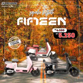 Jual Sepeda Listrik Ion Fifteen Bisa Kredit Gratis Helm