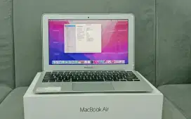 Macbook Air 2015 silver fullset (13inch) Mulus