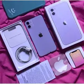 iphone 11 64 gb purple fullset