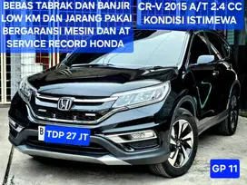 Honda Crv 2015 Cr-v 2.4cc Automatic model 2016 AT 2014 Prestige Hitam