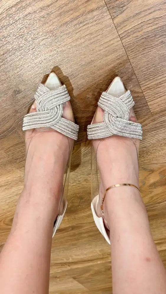 Sepatu heels blink2 size 37 (msh baru)