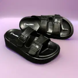 Sandal Selop Gesper Jelly Wanita