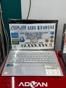 LAPTOP ASUS K3405VF CORE i5