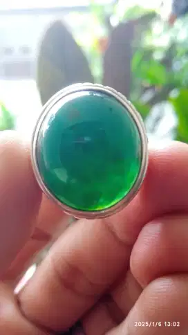 BACAN DOKO LAWAS RING PERAK HANDMADE