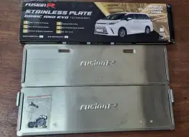 Jual dudukan plat nomer stainless fusion R